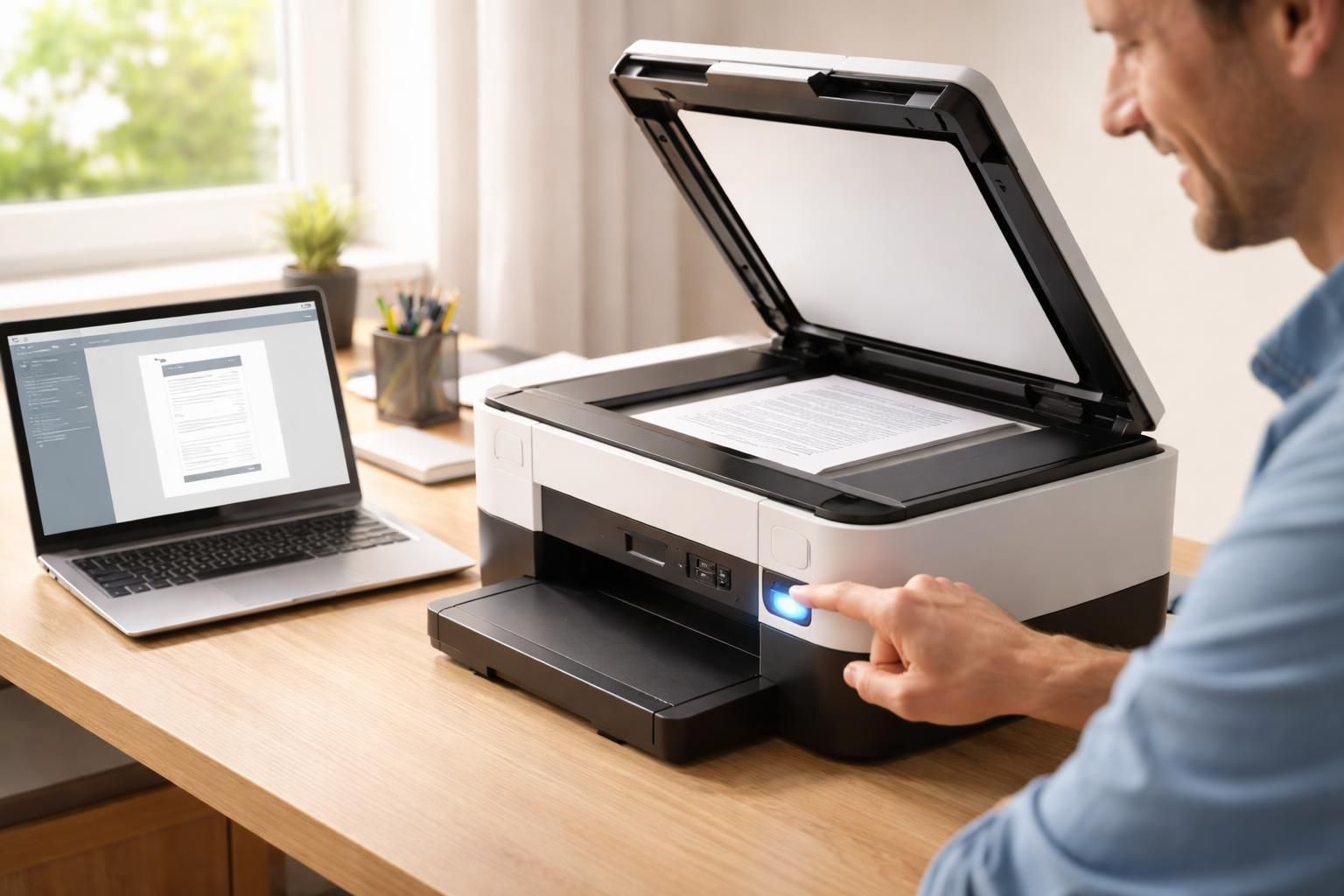 découvrez comment scanner facilement et rapidement un document avec votre imprimante grâce à notre guide simple et pratique.