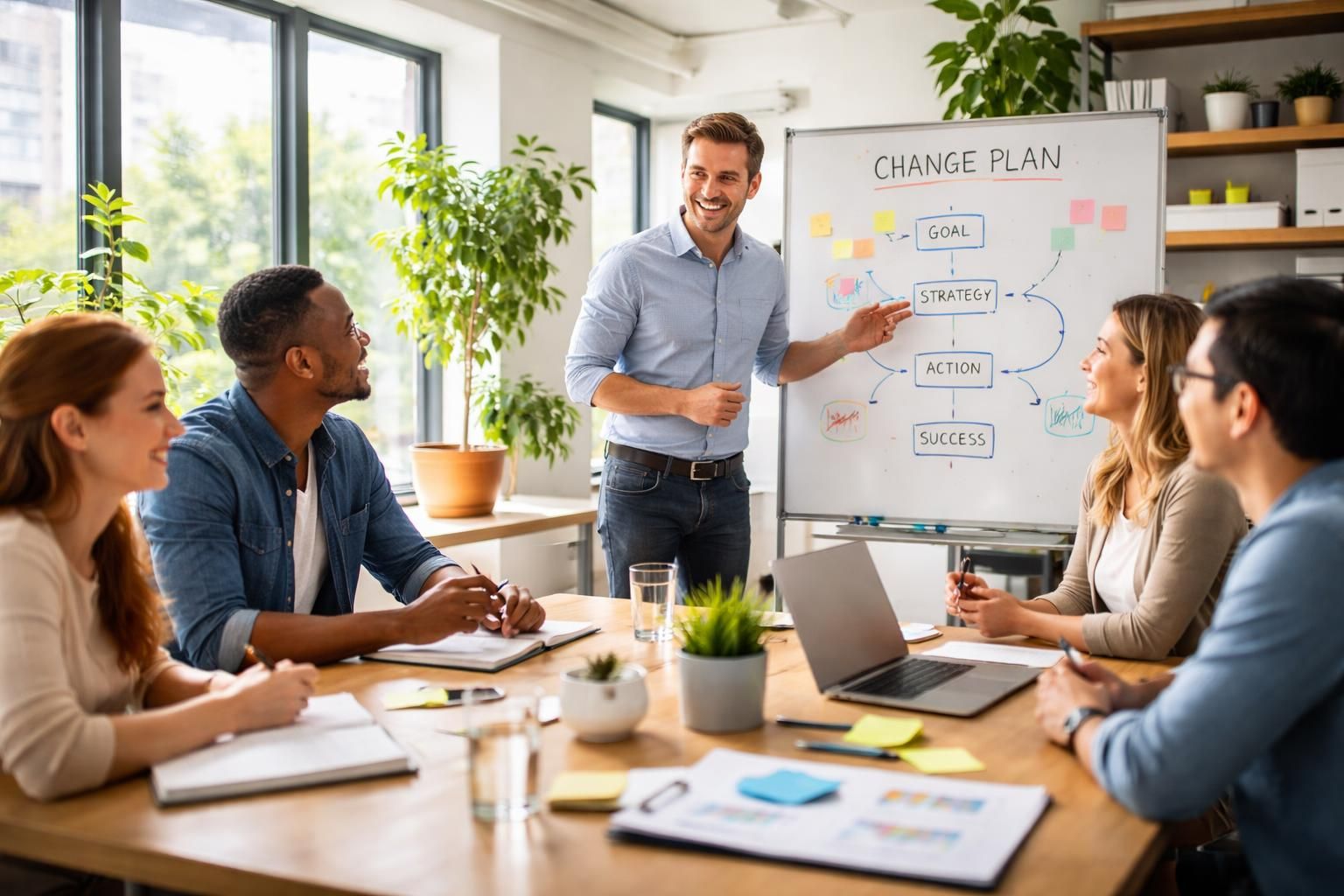 découvrez des stratégies efficaces pour motiver votre équipe et faciliter l'adhésion au changement, afin d'assurer une transition réussie et collaborative.